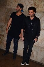 Arjun Kapoor, Anil Kapoor at Dangal Screening on 20th Dec 2016